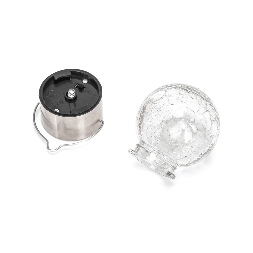 Aigostar - LED Solarna svjetiljka LED/0,006W/1,2V pr. 6 cm 100 mAh 6500K IP44