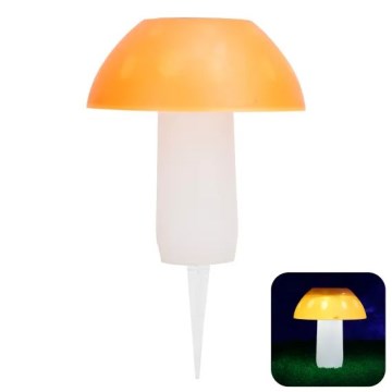 Aigostar - LED Solarna svjetiljka LED/0,024W/1,2V 200 mAh 2700K IP44 gljiva