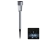 Aigostar - LED solarna svjetiljka LED/2V IP44 40 mAh matni krom