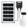 Aigostar - LED solarna svjetiljka LED/35W/12V 3000 mAh 6500K IP65 promjer 16,8 cm + s daljinskim upravljačem