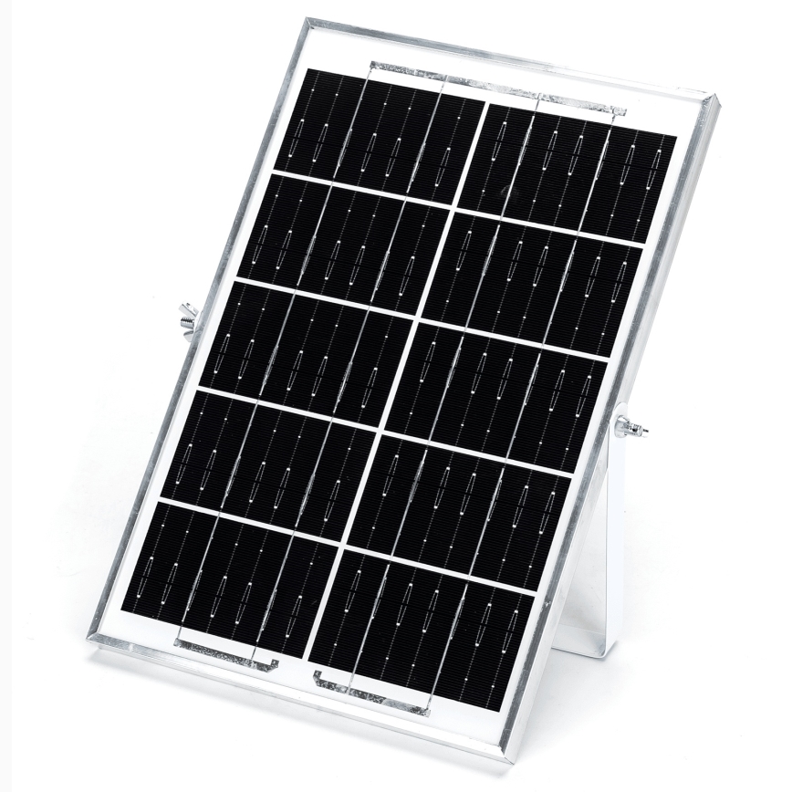 Aigostar - LED solarna svjetiljka LED/70W/12V 6000 mAh 6500K IP65 promjer 20,5 cm + daljinski upravljač
