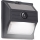 Aigostar - LED solarna svjetiljka sa senzorom LED/3,7V 6500K 500 mAh IP65 crna