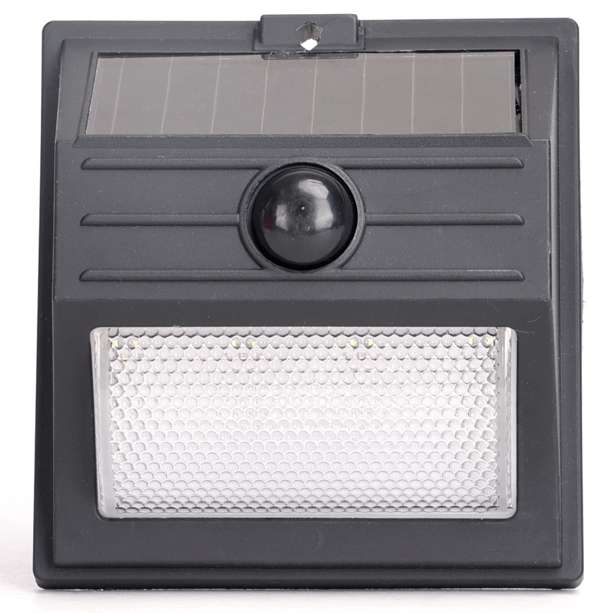 Aigostar - LED solarna svjetiljka sa senzorom LED/3,7V 6500K 500 mAh IP65 crna