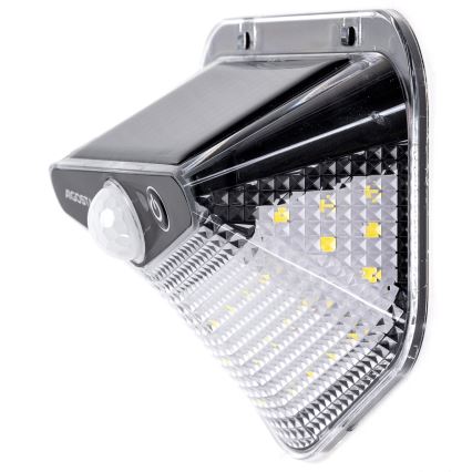 Aigostar - LED solarna svjetiljka sa senzorom LED/3,7V 6500K 500 mAh IP65 crna