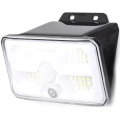 Aigostar - LED solarna svjetiljka sa senzorom LED/3,7V 6500K 500 mAh IP65 crna