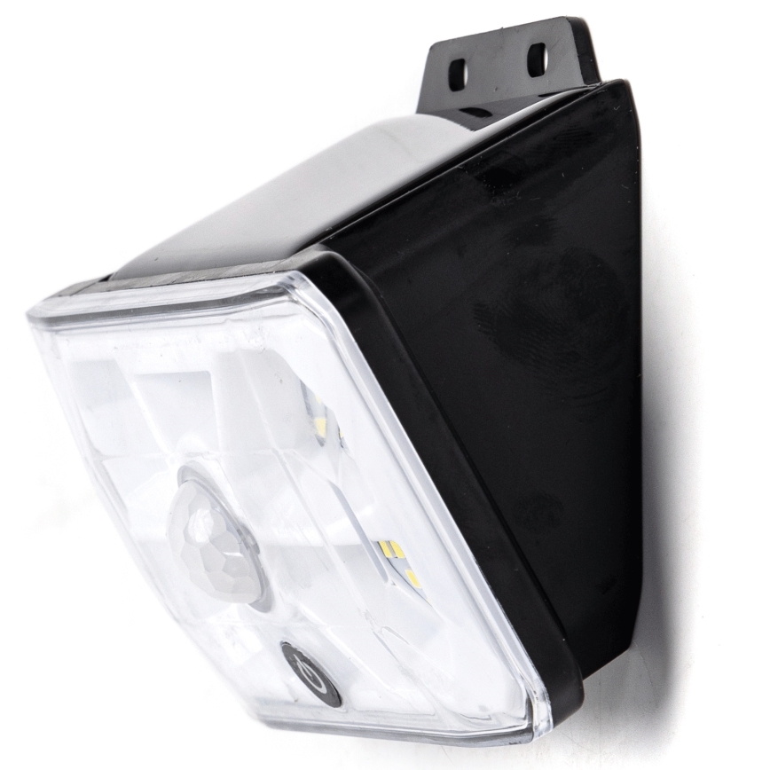 Aigostar - LED solarna svjetiljka sa senzorom LED/3,7V 6500K 500 mAh IP65 crna