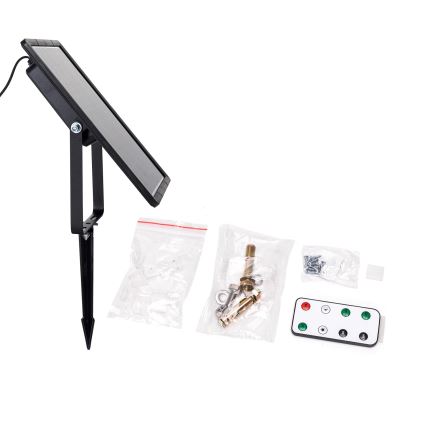 Aigostar - LED prigušivačka solarne trake LED/10W/3,2V 10 m 6500K IP65 8000 mAh + daljinski upravljač