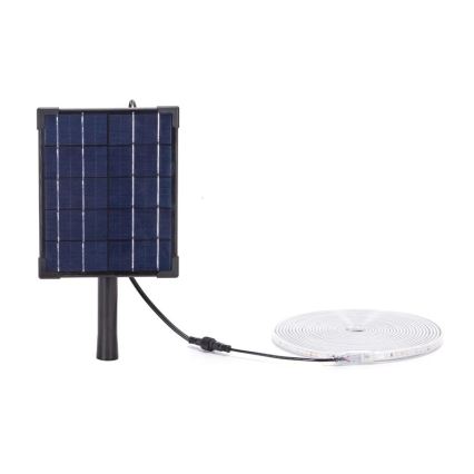 Aigostar - LED prigušivačka solarne trake LED/5W/3,2V 5 m 2700K IP65 4000 mAh + daljinski upravljač