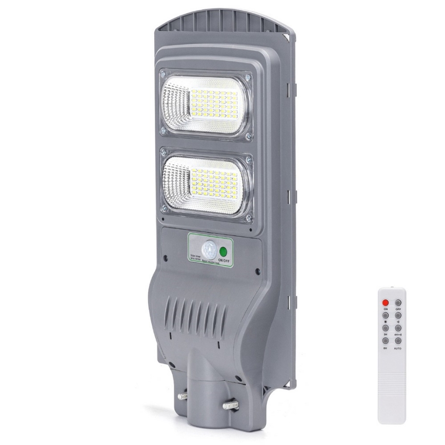 Aigostar - LED Solarna ulična svjetiljka sa senzorom LED/100W/3,2V 10000mAh IP65 6500K + daljinski upravljač