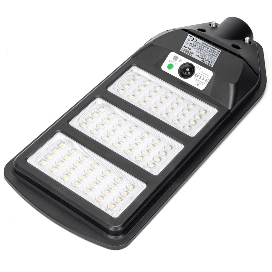Aigostar - LED Solarna ulična svjetiljka sa senzorom LED/150W/3,2V 8000mAh IP65 6500K + daljinski upravljač