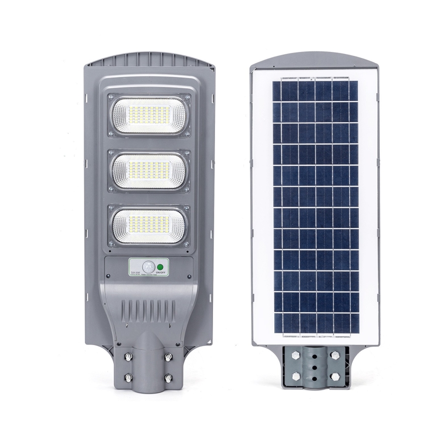 Aigostar - LED Solarna ulična svjetiljka sa senzorom pokreta i dana/noći LED/150W/3,2V 15000mAh IP65 6500K + daljinski upravljač