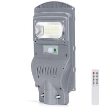 Aigostar - LED Solarna ulična svjetiljka sa senzorom LED/50W/3,2V IP65 6500K + daljinski upravljač
