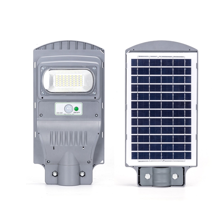 Aigostar - LED Solarna ulična svjetiljka sa senzorom LED/50W/3,2V 5000mAh IP65 6500K + daljinski upravljač