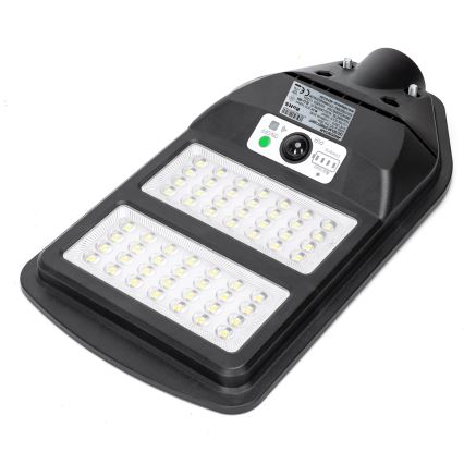 Aigostar - LED Solarna ulična svjetiljka sa senzorom LED/70W/3,2V 4000mAh IP65 6500K + daljinski upravljač