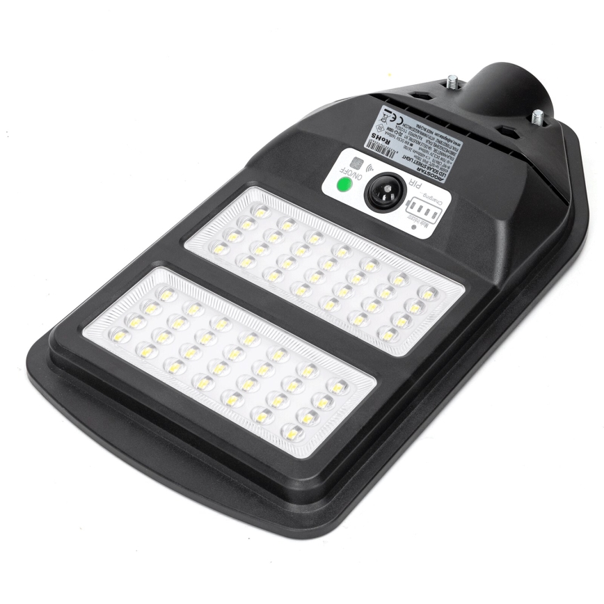 Aigostar - LED Solarna ulična svjetiljka sa senzorom LED/70W/3,2V 4000mAh IP65 6500K + daljinski upravljač