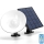 Aigostar - LED Solarna zidna svjetiljka LED/3,2V 3000K/4000K/6500K 5000 mAh IP65 + daljinski upravljač