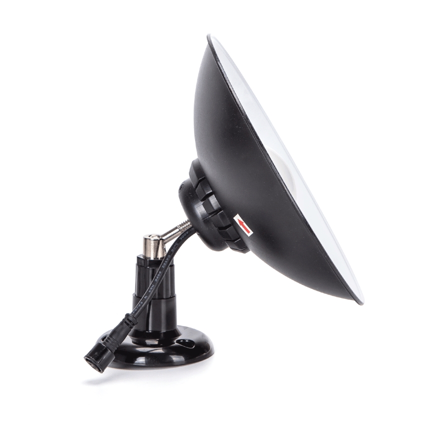 Aigostar - LED Solarna zidna svjetiljka LED/3,2V 3000K/4000K/6500K 5000 mAh IP65 + daljinski upravljač