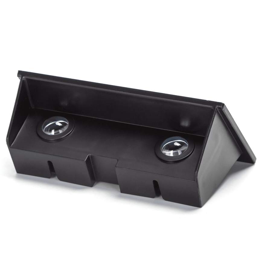 Aigostar - LED Solarna zidna svjetiljka LED/4W/5,5V 2700K IP44