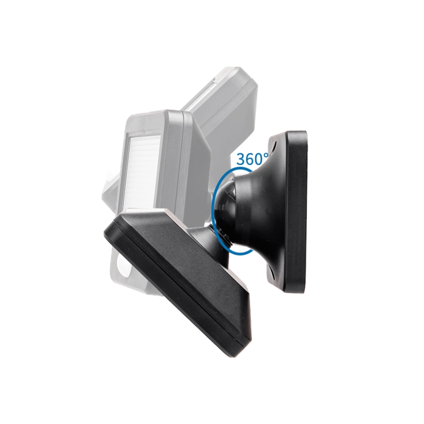Aigostar - LED Solarna zidna svjetiljka sa senzorom LED/0,64W/3,7V 600 mAh 6500K IP44