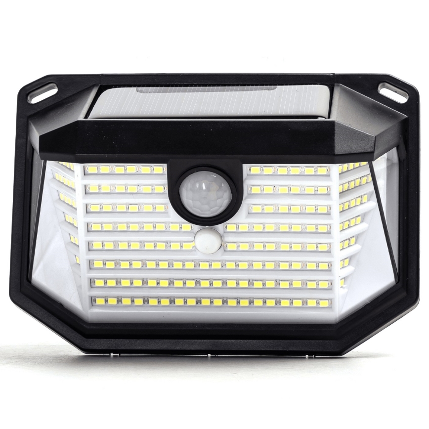 Aigostar - LED Solarna zidna svjetiljka sa senzorom LED/0,8W/5,5V 1200 mAh 6500K IP65