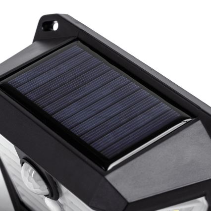 Aigostar - LED Solarna zidna svjetiljka sa senzorom LED/0,8W/5,5V 1200 mAh 6500K IP65