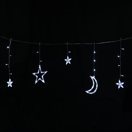 Aigostar - LED solarni božićni niz 120xLED/8 funkcija 3x0,6m 500 mAh IP65 hladno bijela