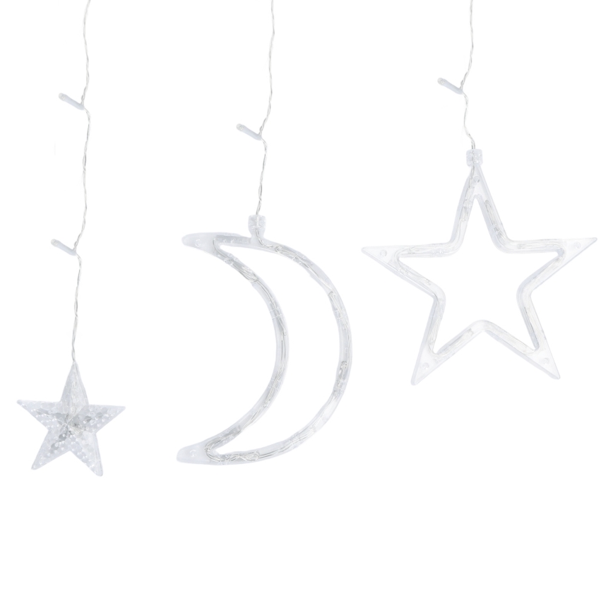 Aigostar - LED solarni božićni lanac 120xLED/8 funkcija 3x0,6m 500 mAh IP65 topla bijela