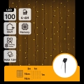 Aigostar - LED solarni božićni niz 100xLED/8 funkcija 4x1m IP65 topla bijela 800 mAh