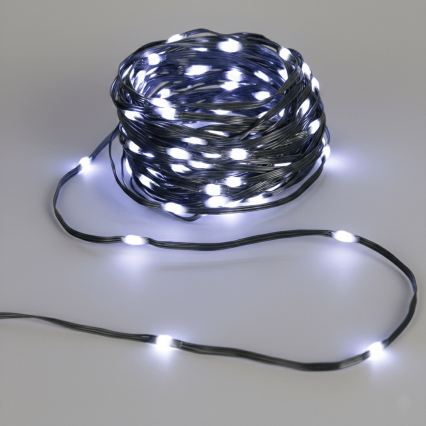 Aigostar - LED solarni božićni niz 500xLED/8 funkcija 52m IP65 hladno bijela 1200 mAh