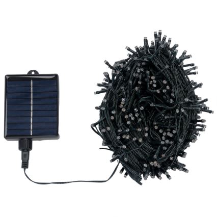 Aigostar - LED solarni božićni niz 500xLED/8 funkcija 52m IP65 višebojni 1200 mAh