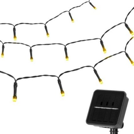 Aigostar - LED Solarni lanac 100xLED/12m 300 mAh IP65 topla bijela