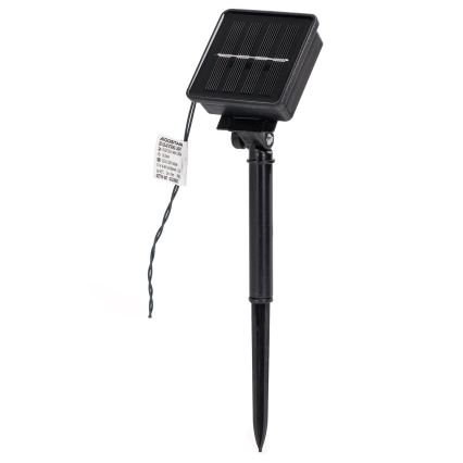 Aigostar - LED solarni lanac 50xLED/8 funkcija 12m 800mAh IP65 topla bijela