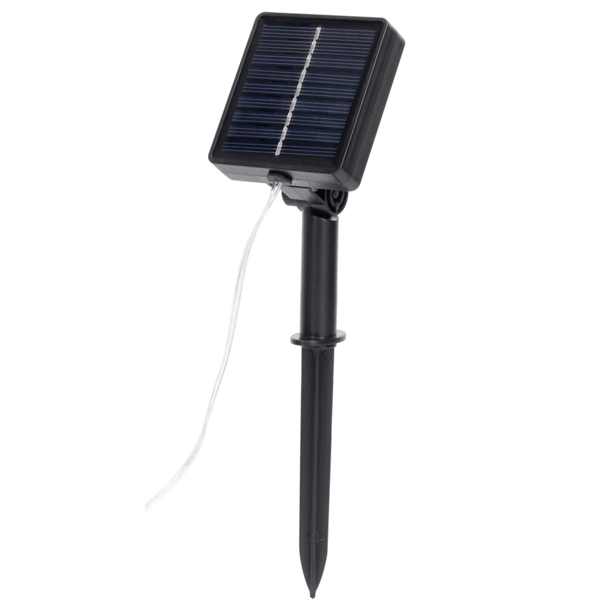 Aigostar - LED Solarni lanac 70xLED/4x1m IP65 topla bijela olive