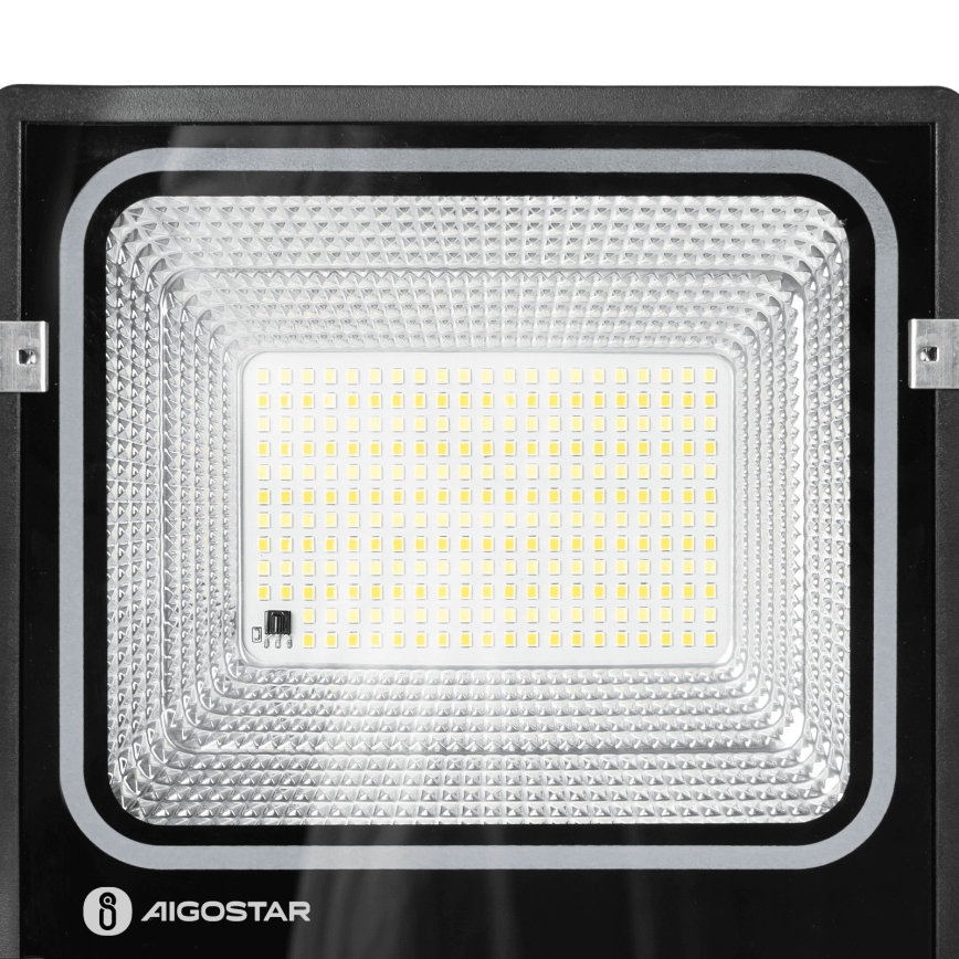 Aigostar - LED Solarni reflektor LED/100W/3,2V 2000mAh 3000K/4000K/6500K IP66 + daljinski upravljač