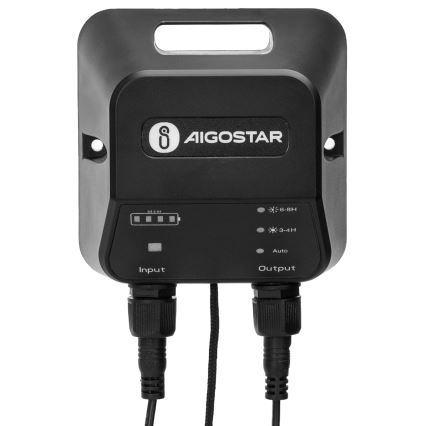Aigostar - LED solarni luster LED/35W/12V 3000 mAh 6500K IP65 promjer 15 cm + daljinski upravljač
