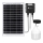 Aigostar - LED solarni luster LED/70W/12V 6000 mAh 6500K IP65 Ø 12 cm + daljinski upravljač