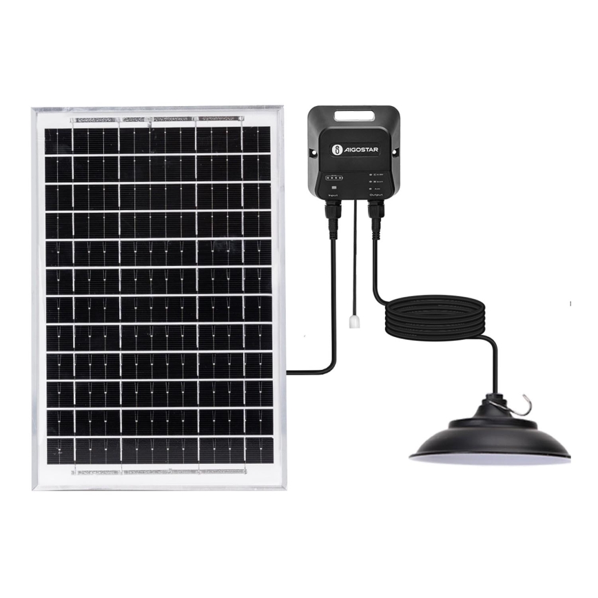 Aigostar - LED Solarni luster LED/70W/12V 6000 mAh 6500K pr. 23,5 cm + daljinski upravljač