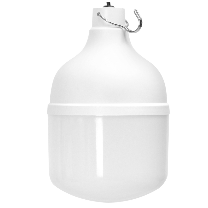 Aigostar - LED solarni luster sa senzorom LED/35W/12V 3000 mAh 6500K IP65 Ø 10 cm + s daljinskim upravljačem
