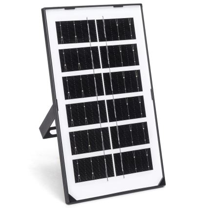 Aigostar - LED solarni luster sa senzorom LED/35W/12V 3000 mAh 6500K IP65 Ø 10 cm + s daljinskim upravljačem