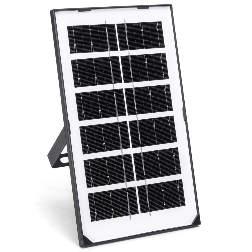 Aigostar - LED solarni luster sa senzorom LED/35W/12V 3000 mAh 6500K IP65 Ø 10 cm + s daljinskim upravljačem
