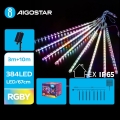 Aigostar - LED solarni niz 384xLED/13m IP65 1200 mAh višebojan