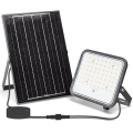 Aigostar - LED solarni reflektor s prigušivanjem LED/100W/3,4V 3000/4000/6500K IP66 8000 mAh + daljinski upravljač