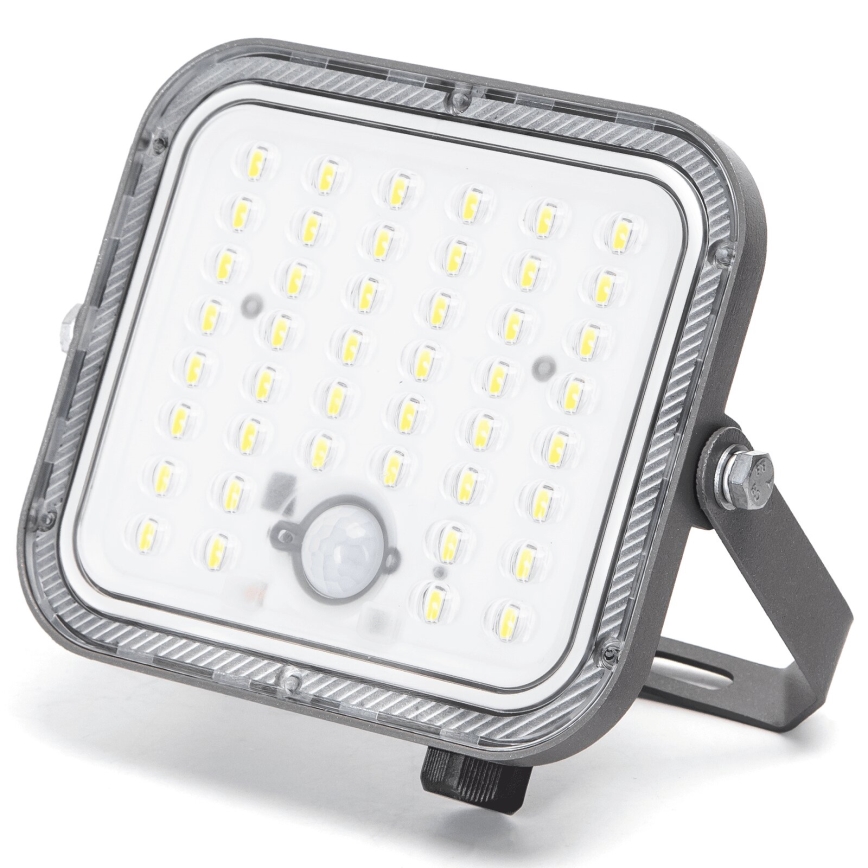 Aigostar - LED solarni reflektor s mogućnošću prigušivanja i senzorom / 80W / 3,4V / 6500K / IP66 / 4000 mAh + daljinski upravljač
