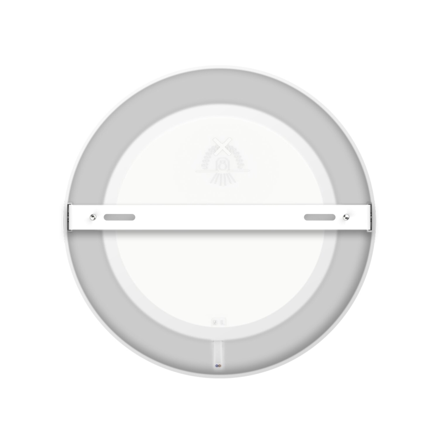 Aigostar - LED Stropna nadgradna svjetiljka LED/12W/230V pr. 17,4 cm 6500K bijela