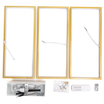 Aigostar - LED stropna svjetiljka s prigušivanjem LED/38W/230V 2700-6500K + daljinski upravljač