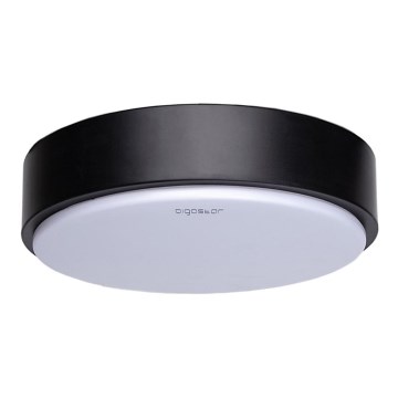 Aigostar - LED Stropna svjetiljka LED/12W/230V 3000K pr. 23 cm crna