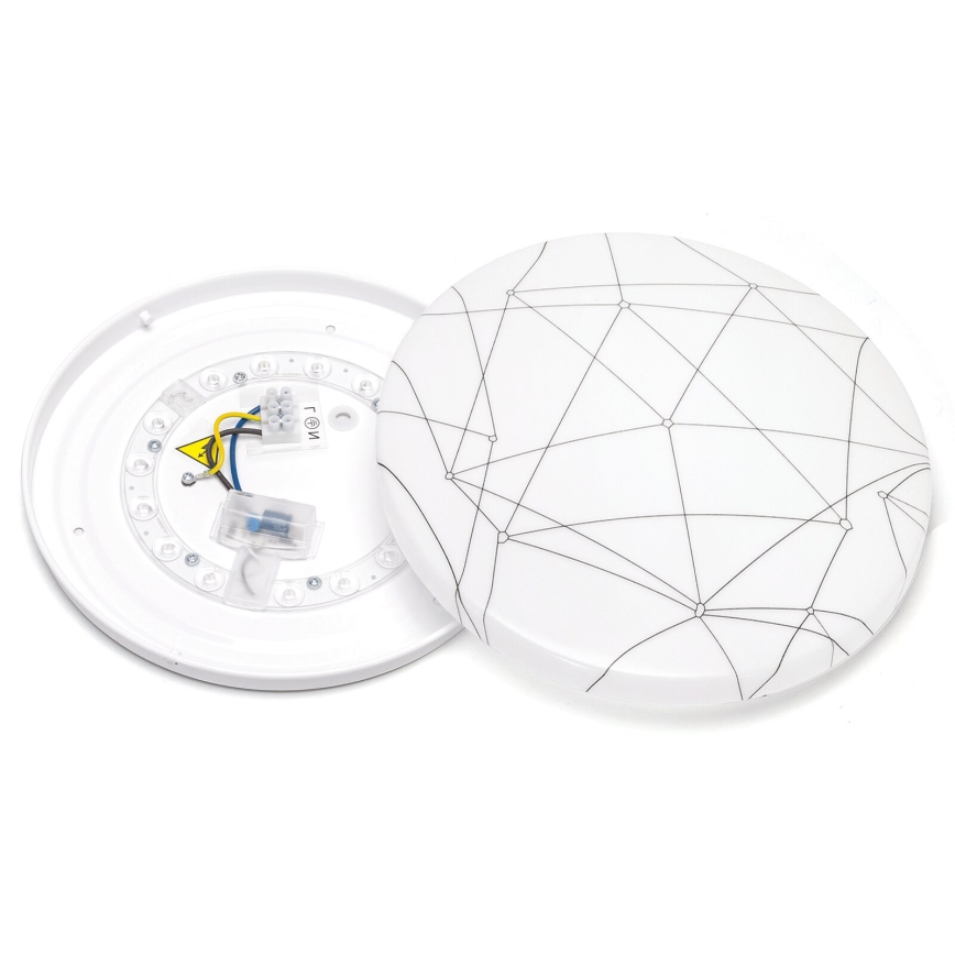 Aigostar - LED Stropna svjetiljka LED/12W/230V 6500K pr. 26cm