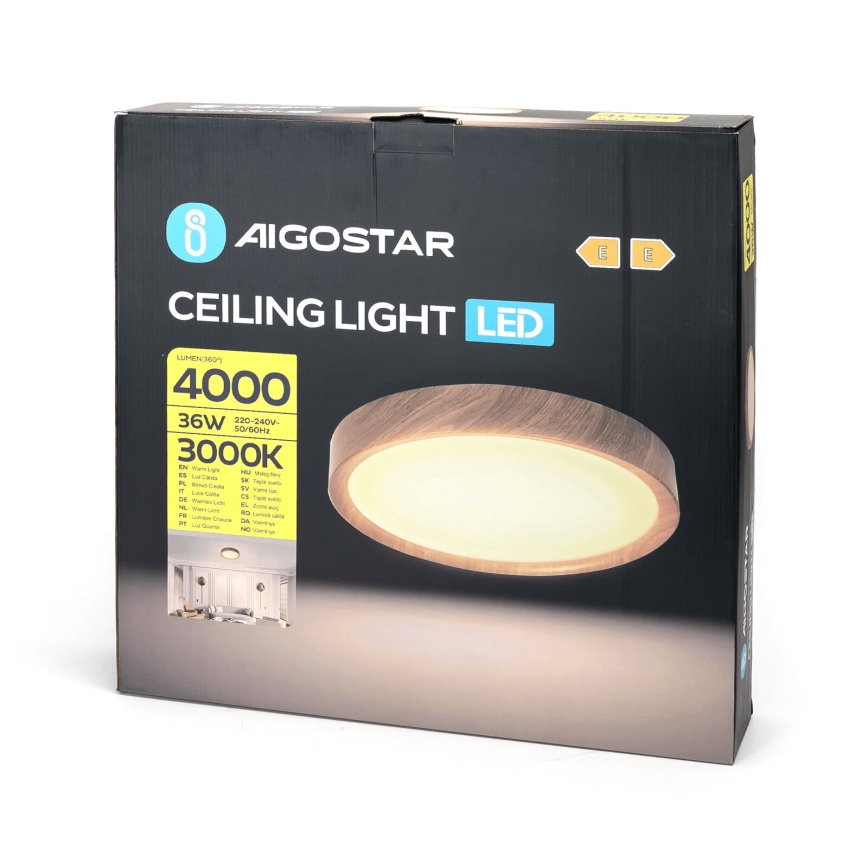 Aigostar - LED Stropna svjetiljka LED/36W/230V 3000K pr. 48,1 cm