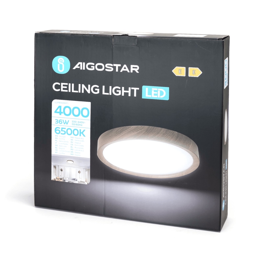 Aigostar - LED Stropna svjetiljka LED/36W/230V 6500K pr. 48,1 cm