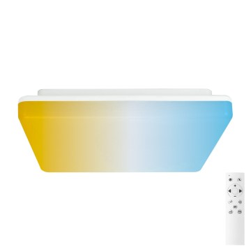 Aigostar - LED stropna svjetiljka za kupaonicu s mogućnošću prigušivanja LED/18W/230V 3000K-6500K IP54 + daljinski upravljač